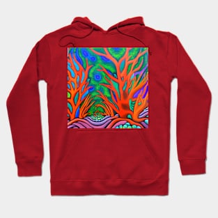 Coral and Algae Bloom Hoodie